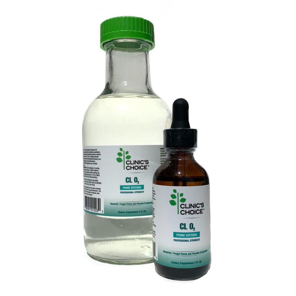 CLO2 Chlorine Dioxide refill bottle 16oz. (includes 2oz bottle